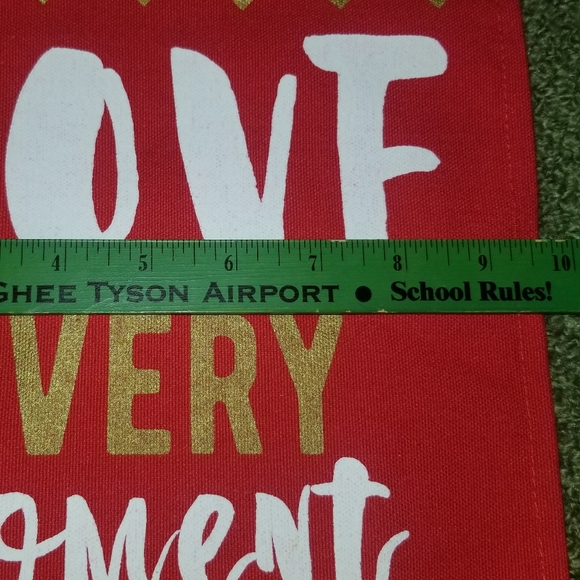 Love Every Minute flag / wall / porch  decor - Picture 4 of 4